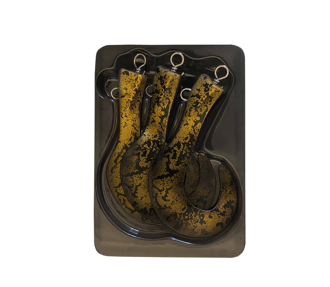 HEADBANGER TAIL 23CM REPLACEMENT TAILS 3PCS BURBOT HT-23-RT-BU.jpeg Headbanger Tail 23cm Replacement Tails